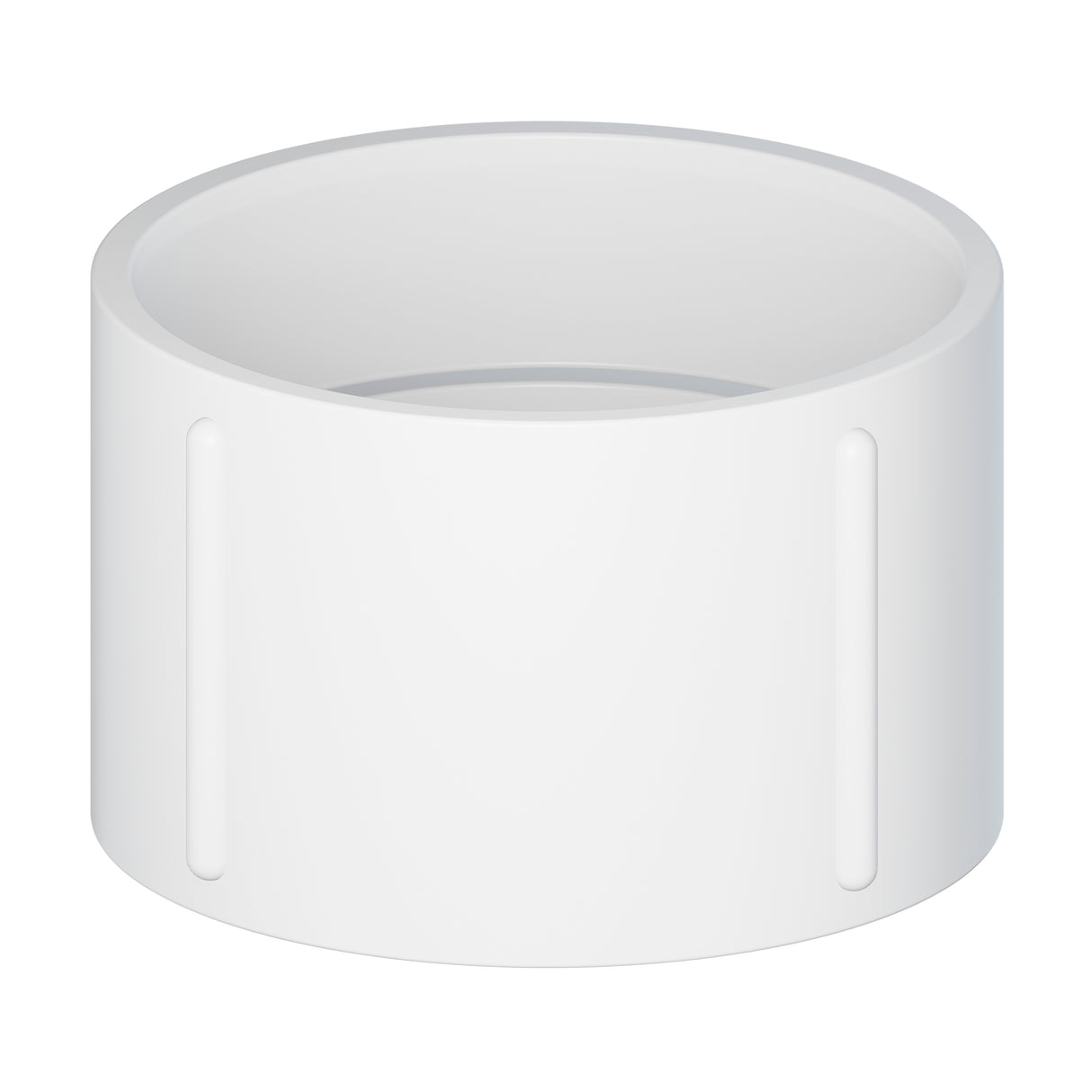 2" HXH PVC Coupling w/Stop