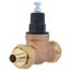 Cash Acme PVA16P-DUCR-60 3/4" EB45 Double Union PEX Crimp Pressure Regulating Valve, Poly Top