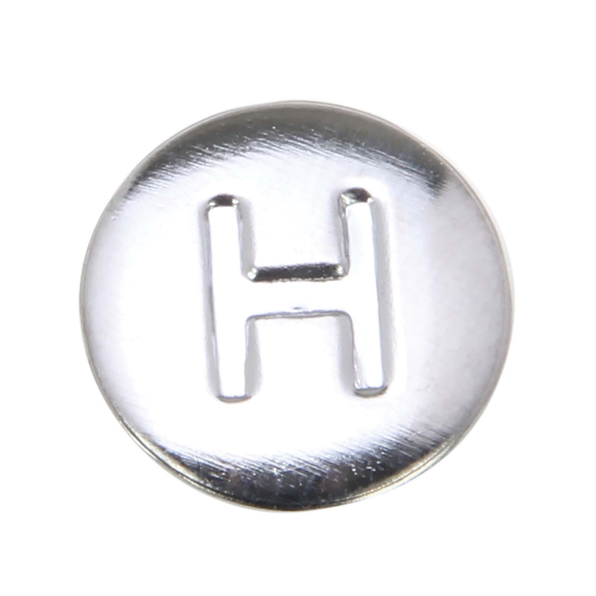 PlumbMaster Approved 25703 103H Chrome Plated Metal Snap-In Hot Index Button , 21/32" OD