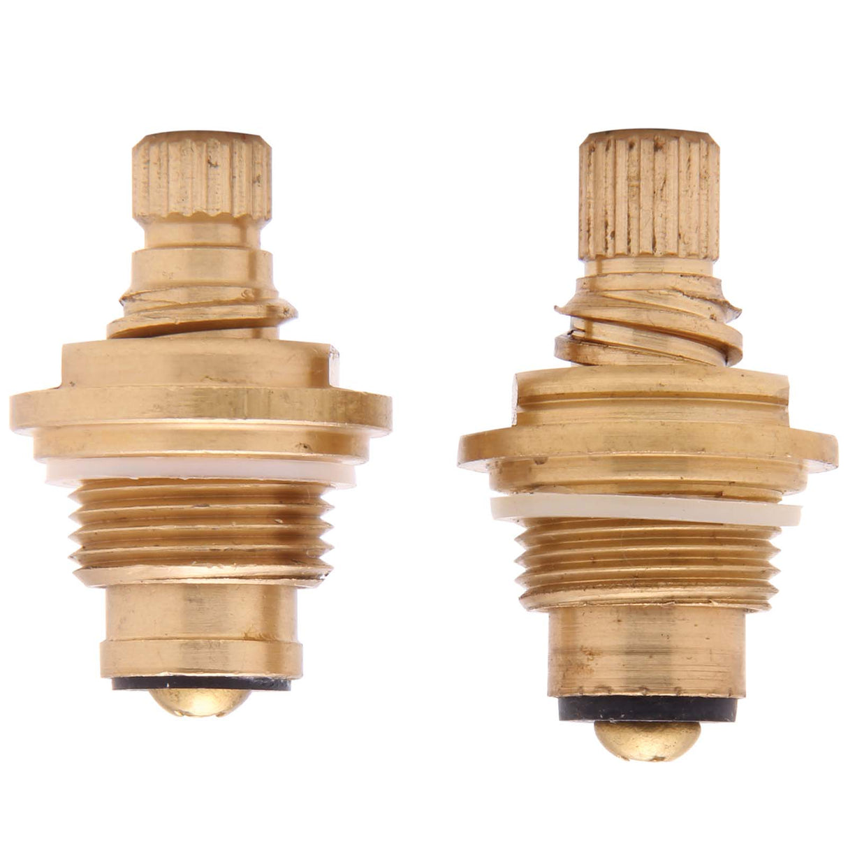 PlumbMaster Approved 11000NL No-Lead Right Hand Hot and Left Hand Cold Stem (Pair) for Streamway
