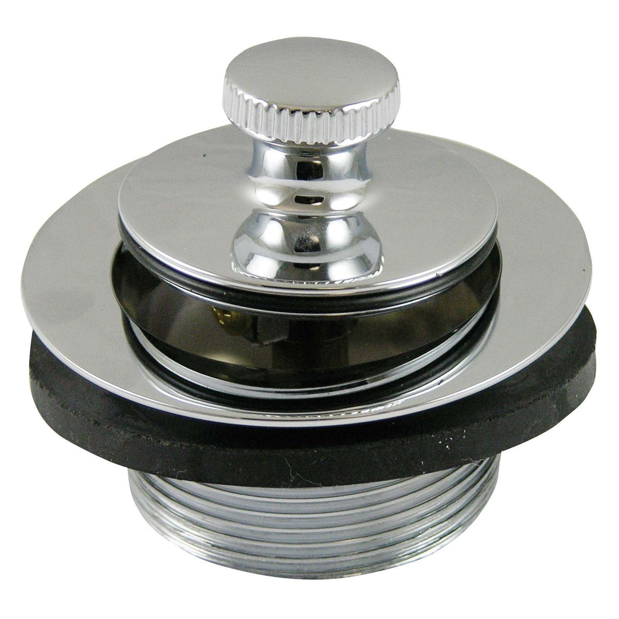 PlumbMaster Approved 97-180 Chrome Plated Lift and Turn Stopper Bath Drain Assembly for Gerber