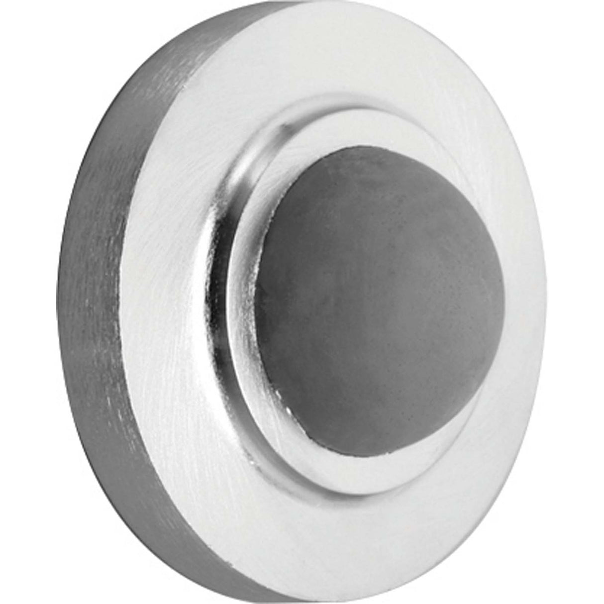 Paramount Hardware C231-26D Die-Cast Zinc Convex Wall Stop, Satin Chrome