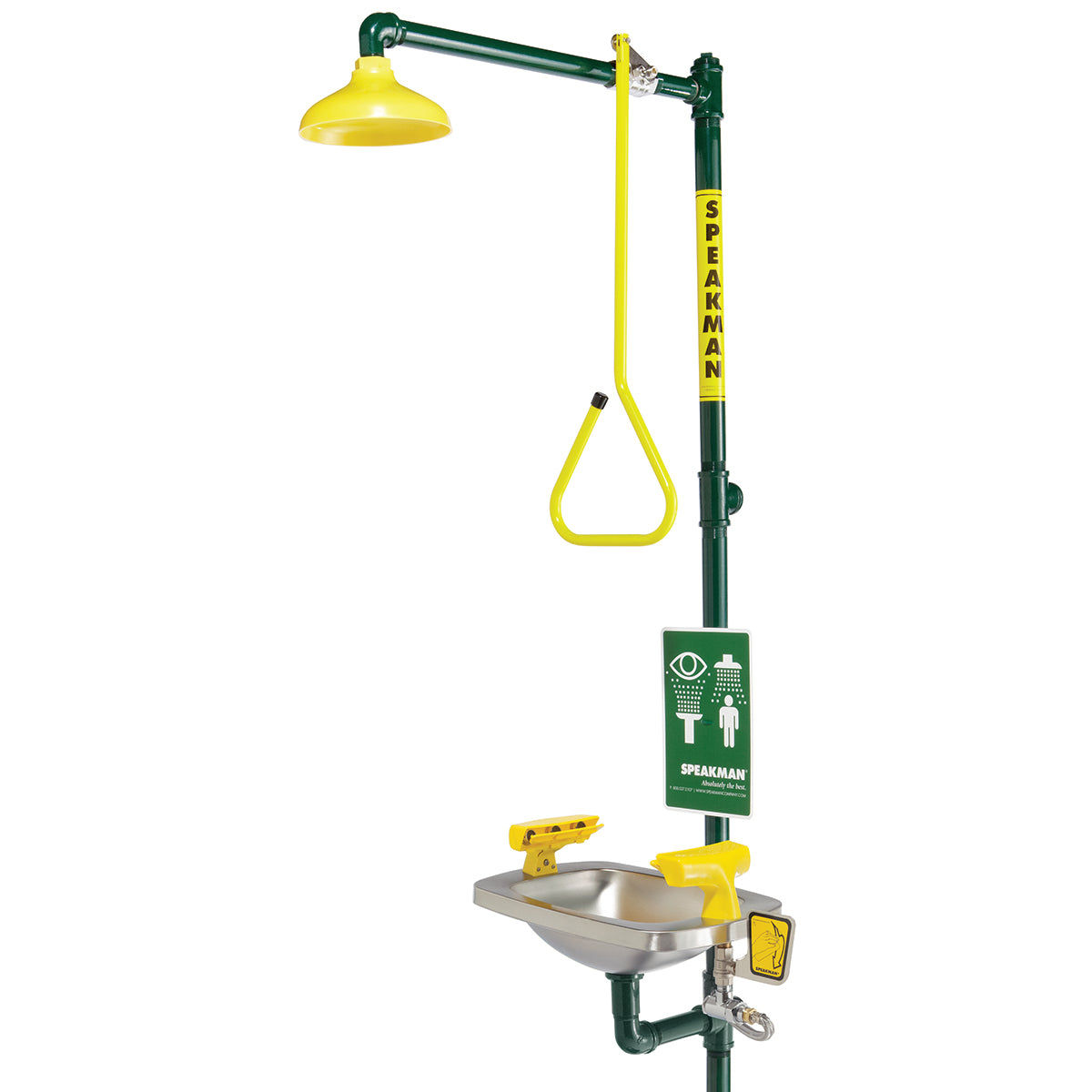 Select Series SE-603 Emergency Combination Shower & Eye/face Wash