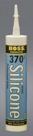Boss BP37000 Clear Silicone Sealant, 10.1 oz