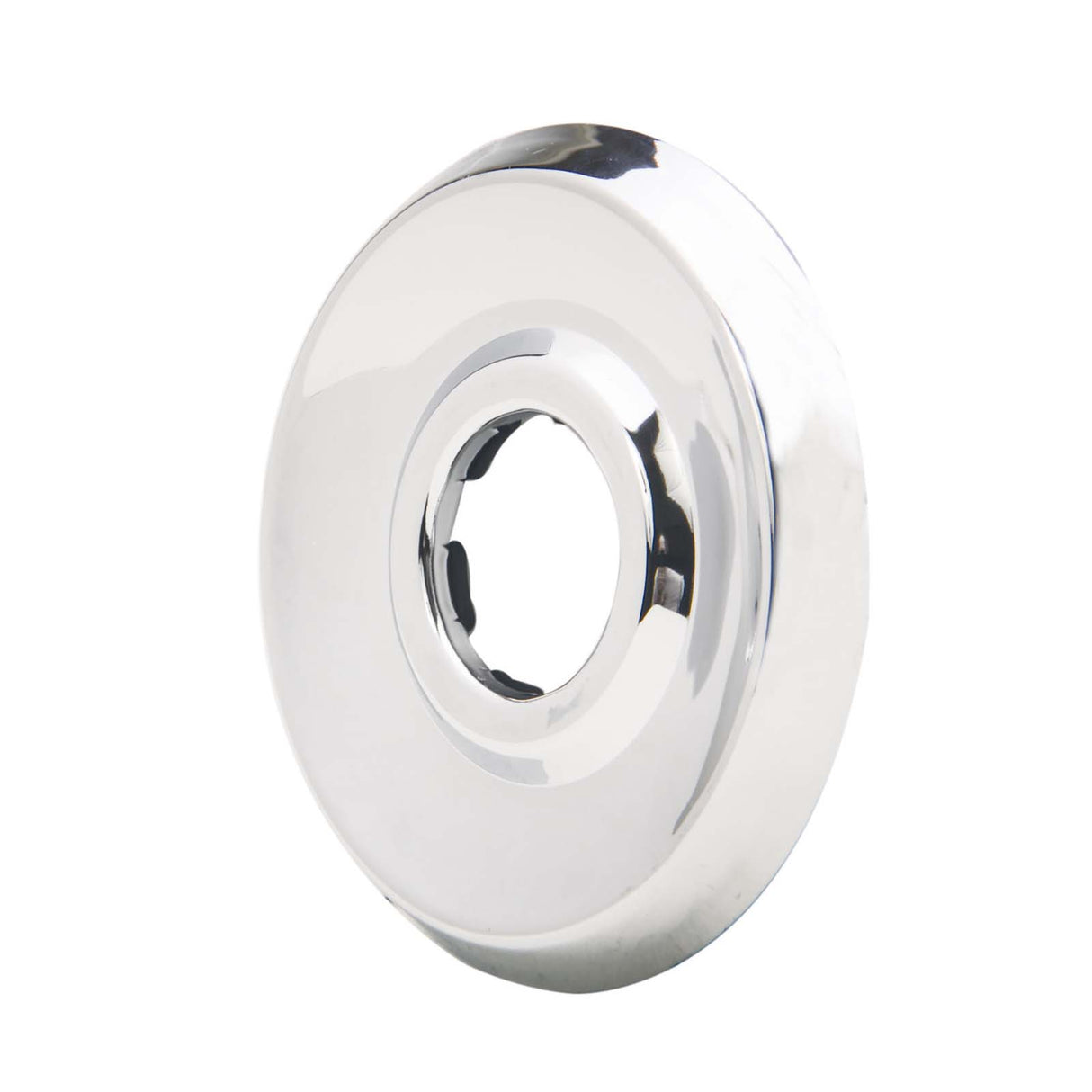 Kingston Brass KBHF141 Brass Escutcheon Flange, 1", 3-1/8" Dia x 5/16" H, Polished Chrome
