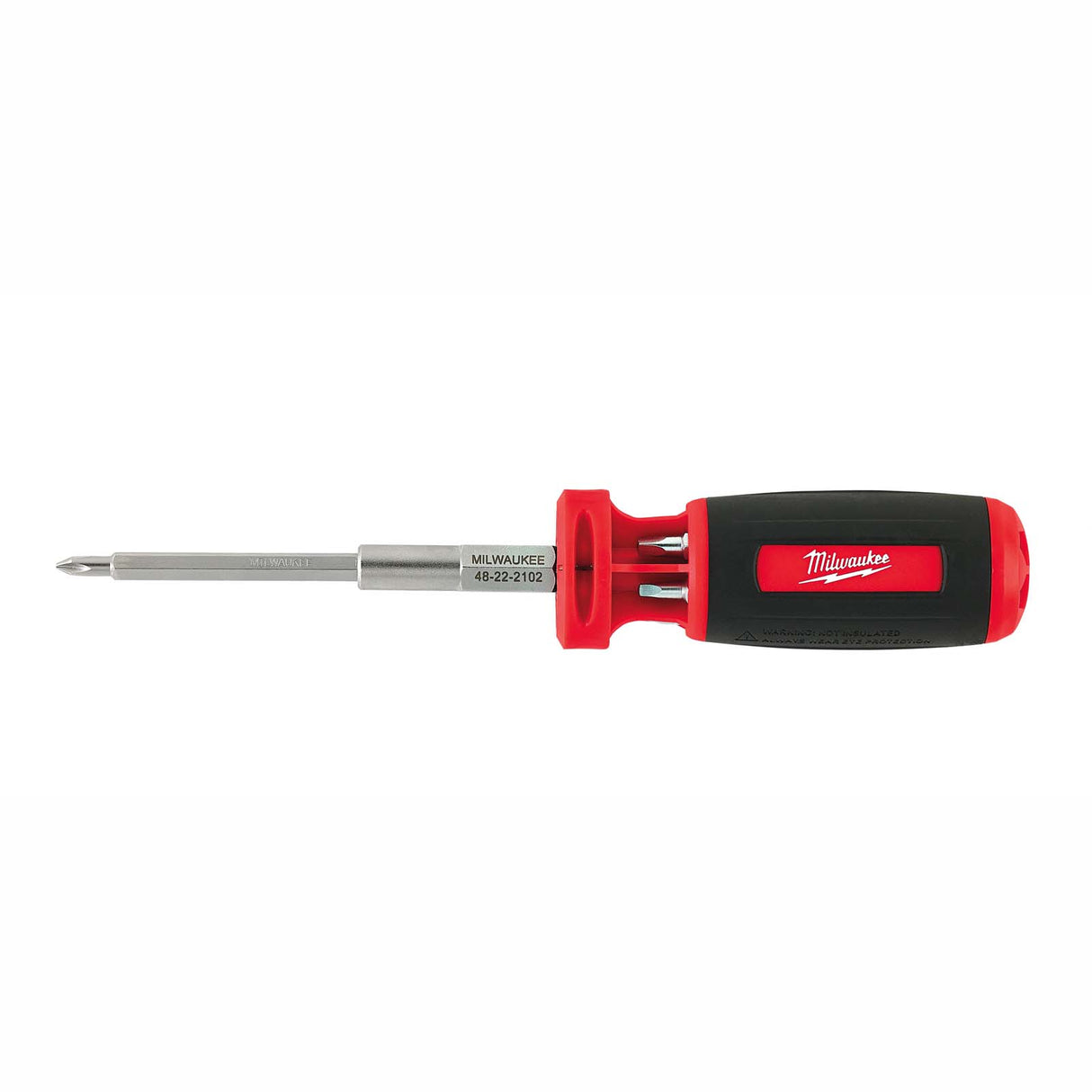 Milwaukee 48-22-2102 Square 10-in-1 Multi Bit Driver, 6"