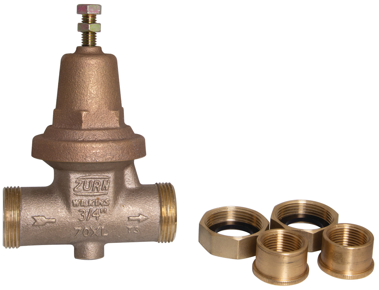 3/4" 70XL Series Double Union FNPT Pressure Reducing Valve