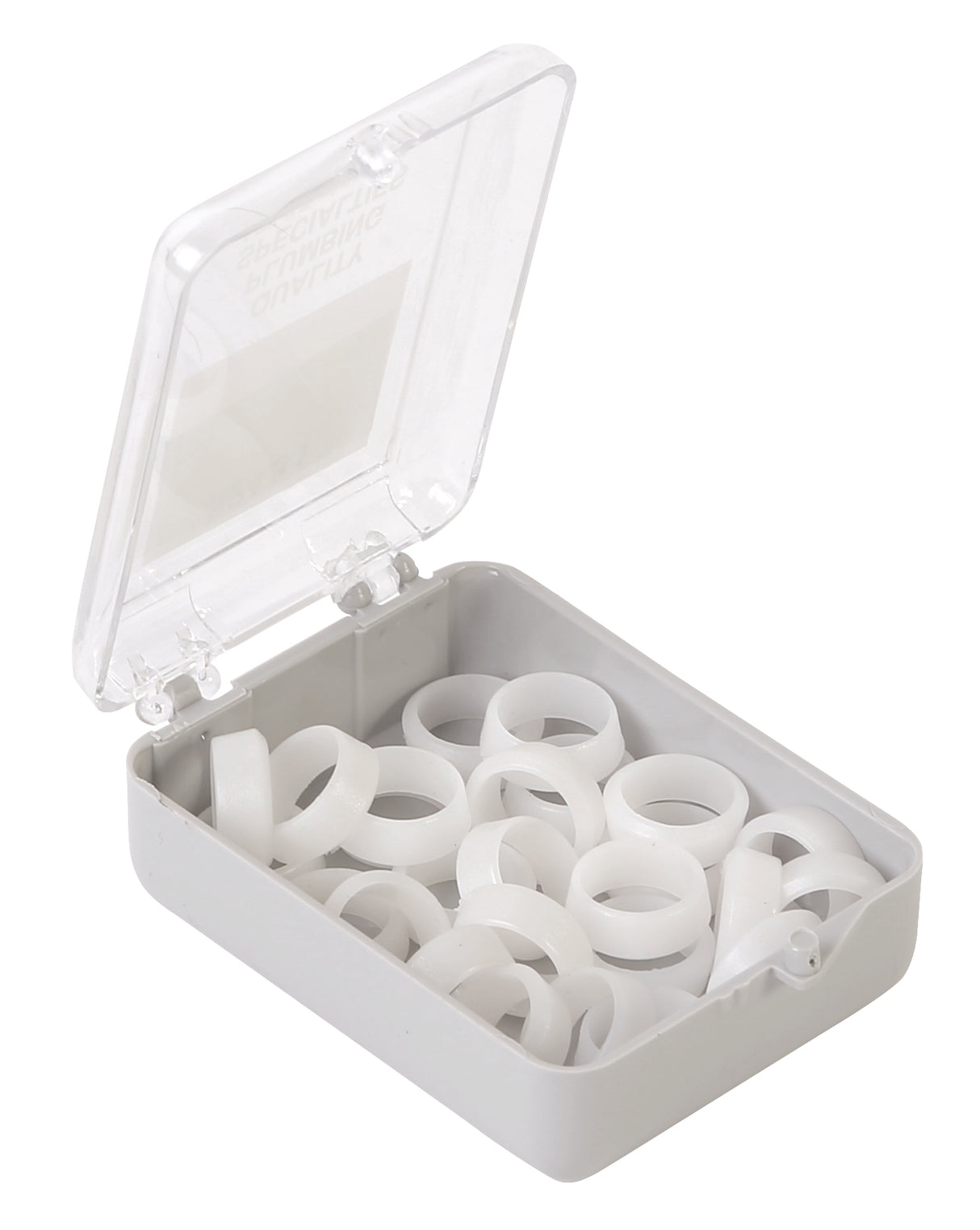 PlumbMaster Approved 52431K 3/8" OD Comp White Plastic Sleeve, 8-Piece Kit