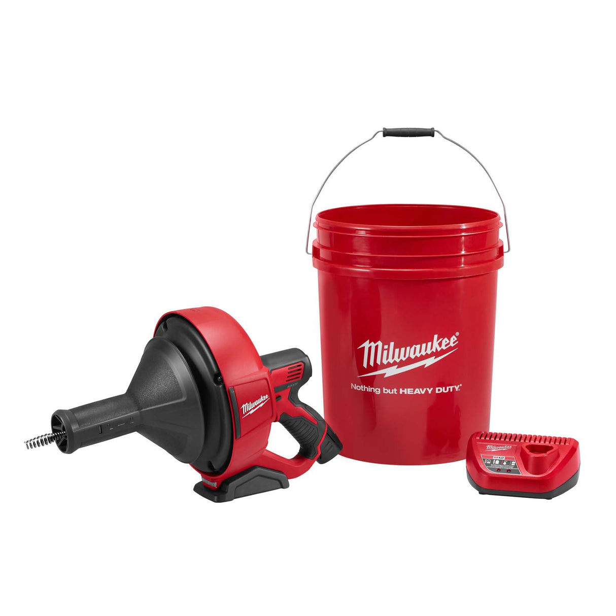 Milwaukee M12 2571-21 Drain Snake Kit, 0.5 RPM