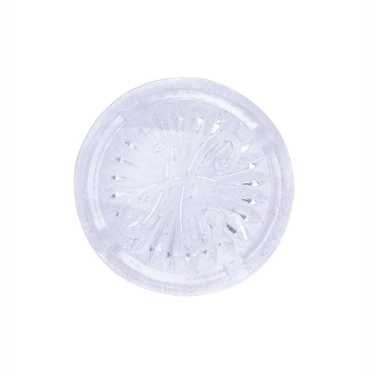 26005 206H Plastic Snap-In Hot Index Button for Gerber, Kohler, PlumbMaster, Sayco, Speakman, Stanadyne, Union Brass, 1-1/4" OD