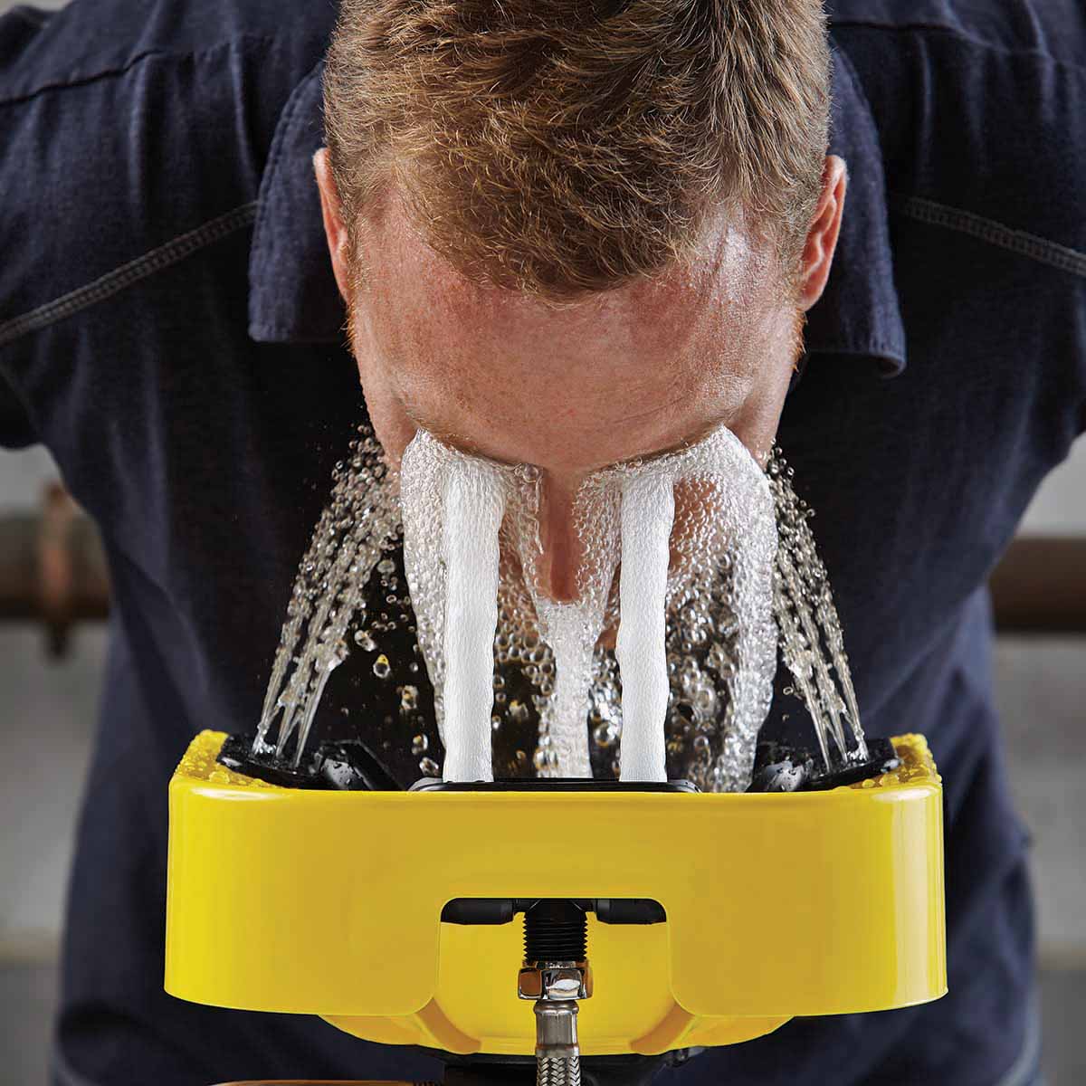 Optimus SE-1100 Eye And Face Wash Plastic Bowl Pedestal Mount System