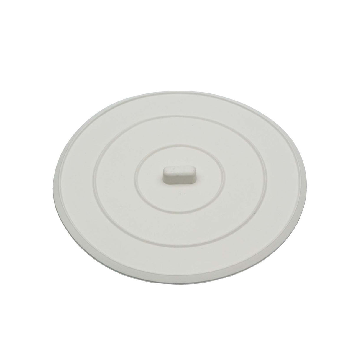 PlumbMaster Approved 35983 4-3/4" Rubber Flat Suction Drain Stopper (Bagged) White