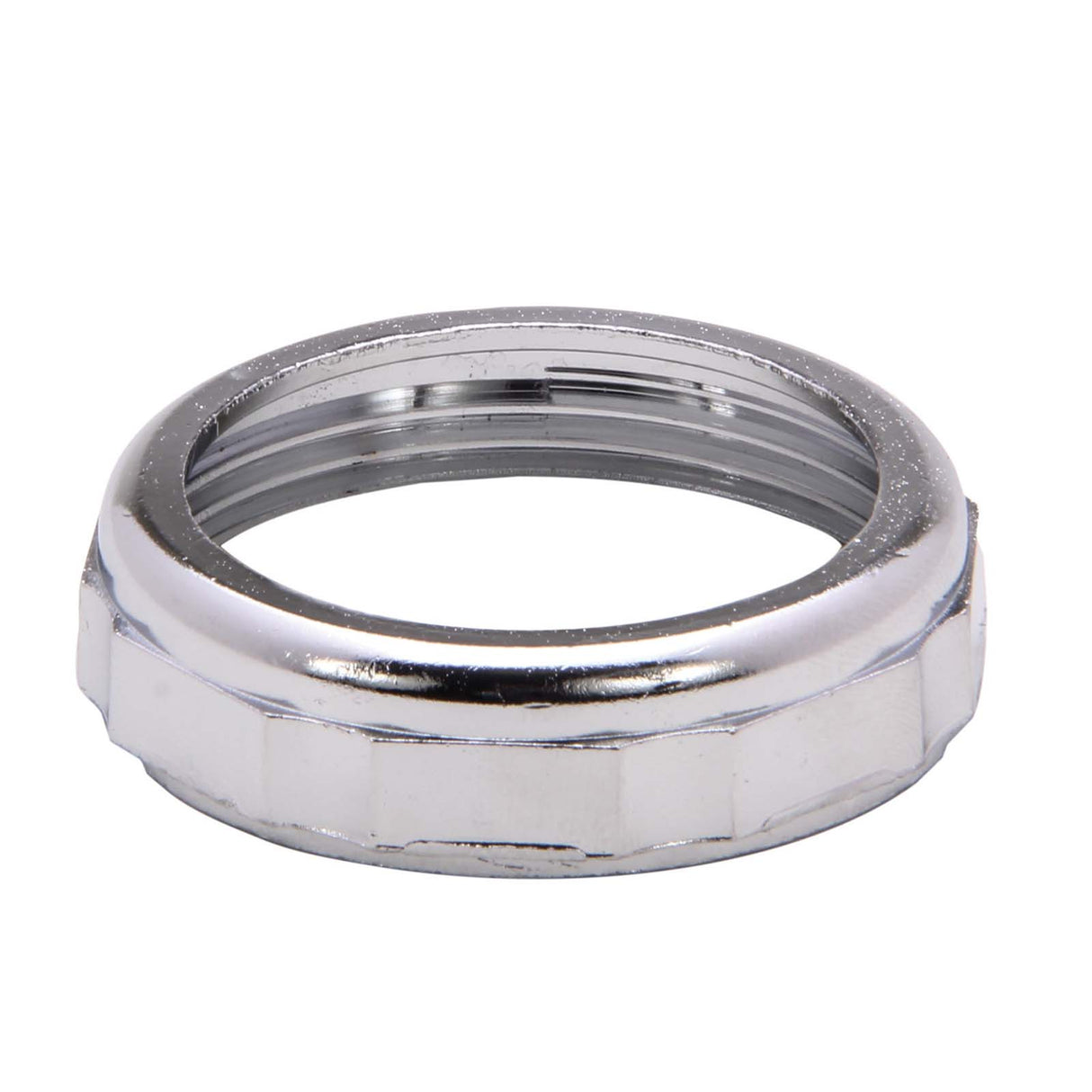 PlumbMaster Approved 97415 1-1/4" IPS x 1-1/4" O.D. Tube Chrome Zamac Slip-Joint Nut with Washer