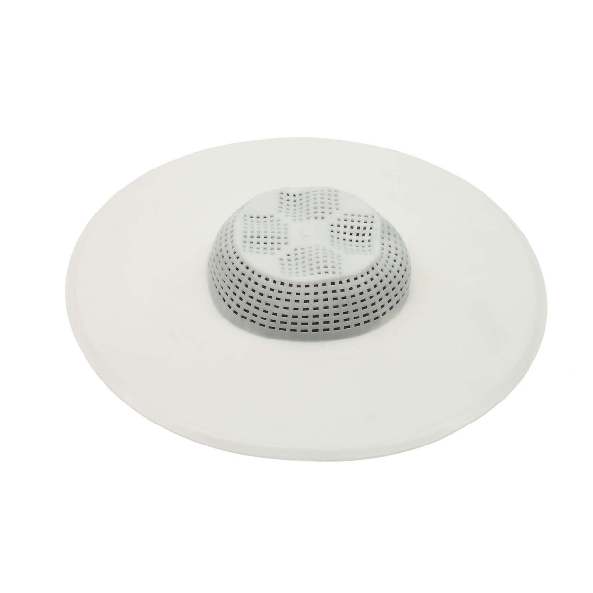 PlumbMaster Approved 88491 5" OD White Rubber Sink/Shower Drain Guard