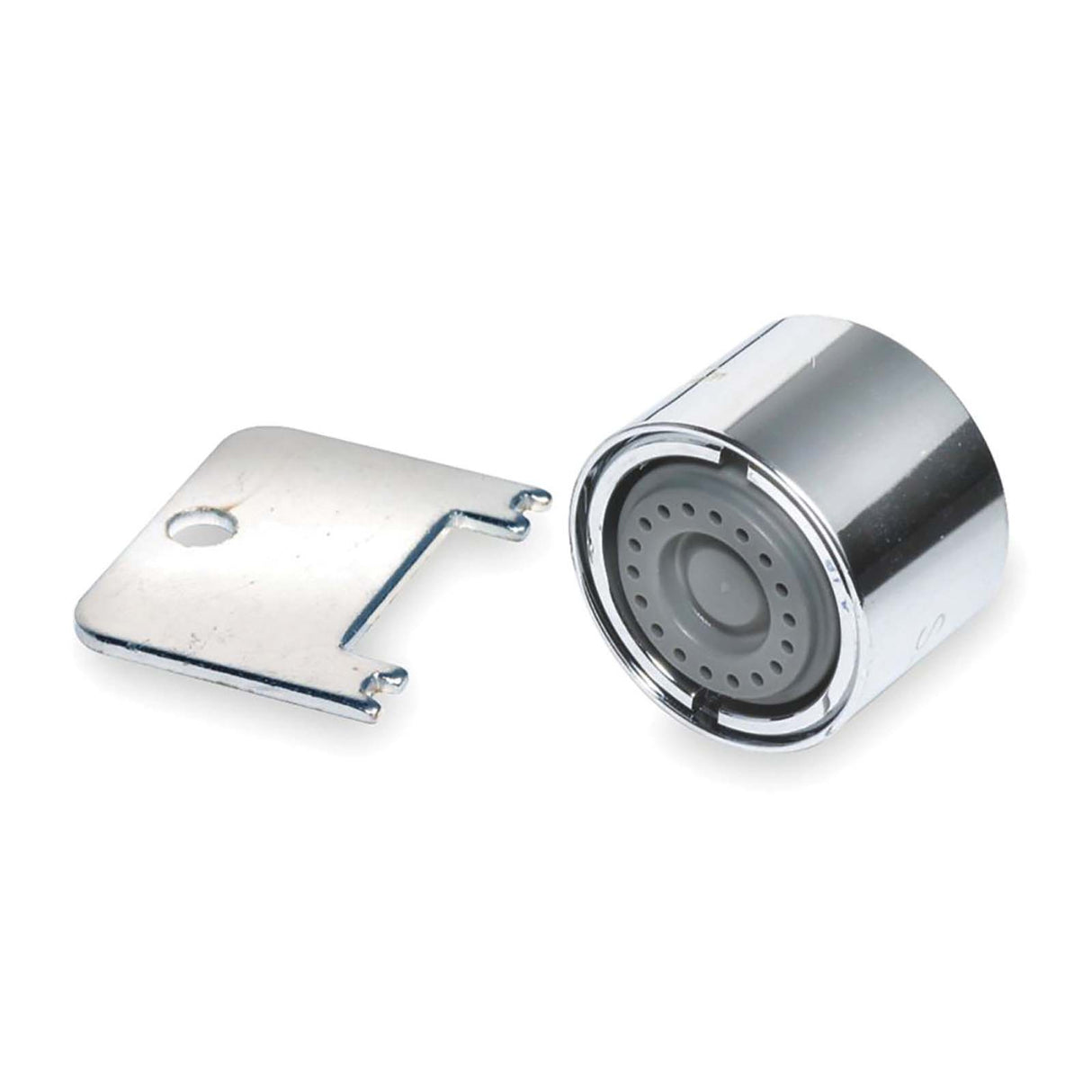 Sloan 3365091 ETF-1021-A Chrome Plated Metal Aerator Spray Head with Key for ETF-660 Sloan Optima Lavatory Sensor Faucet
