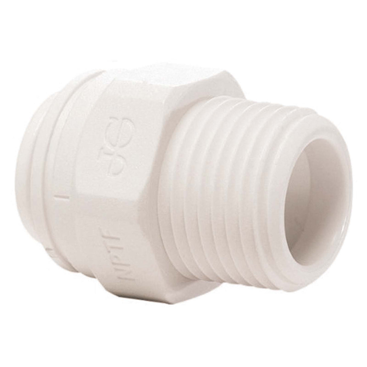 John Guest PP011223W 3/8" CTS x MIP Speedfit Plastic Adapter