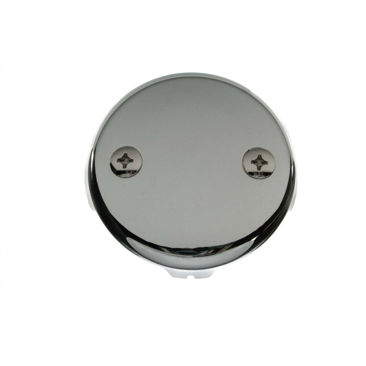 PlumbMaster Approved 36571 Round Blank Overflow Plate (Bagged), Chrome Plated