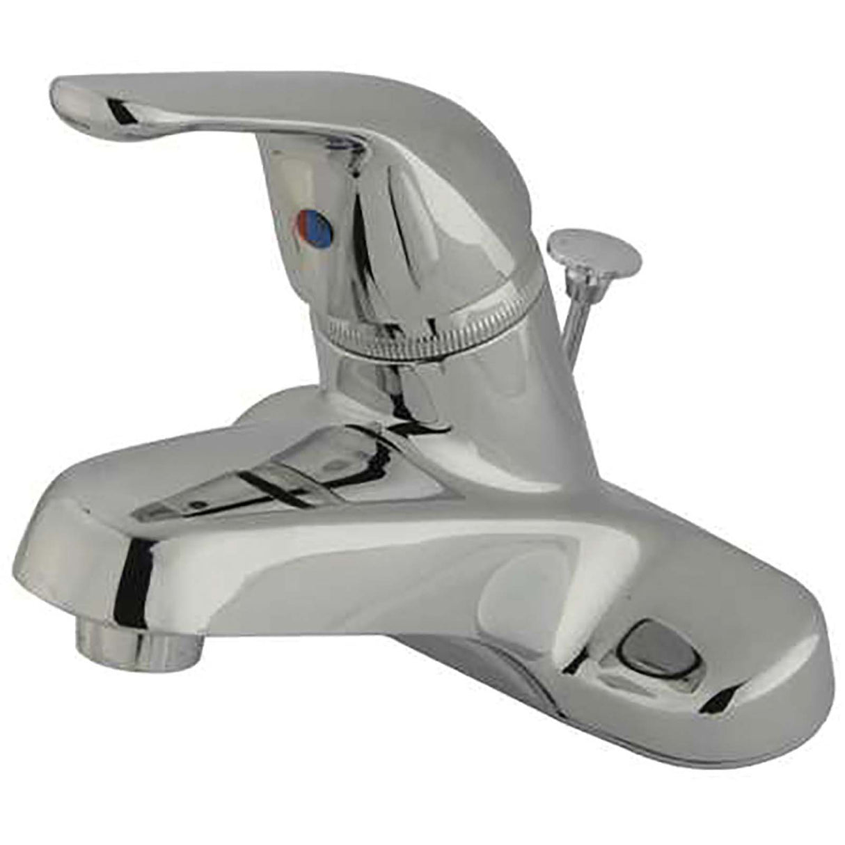Kingston Brass KB541B Chatham Single Handle Centerset Bathroom Faucet With Pop-up, Chrome