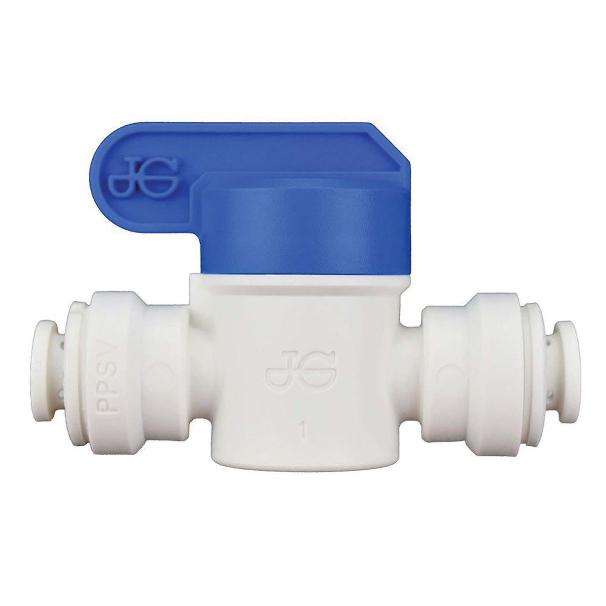 1/4" x 1/4" Speedfit to Speedfit Polypropylene Shut Off Valve
