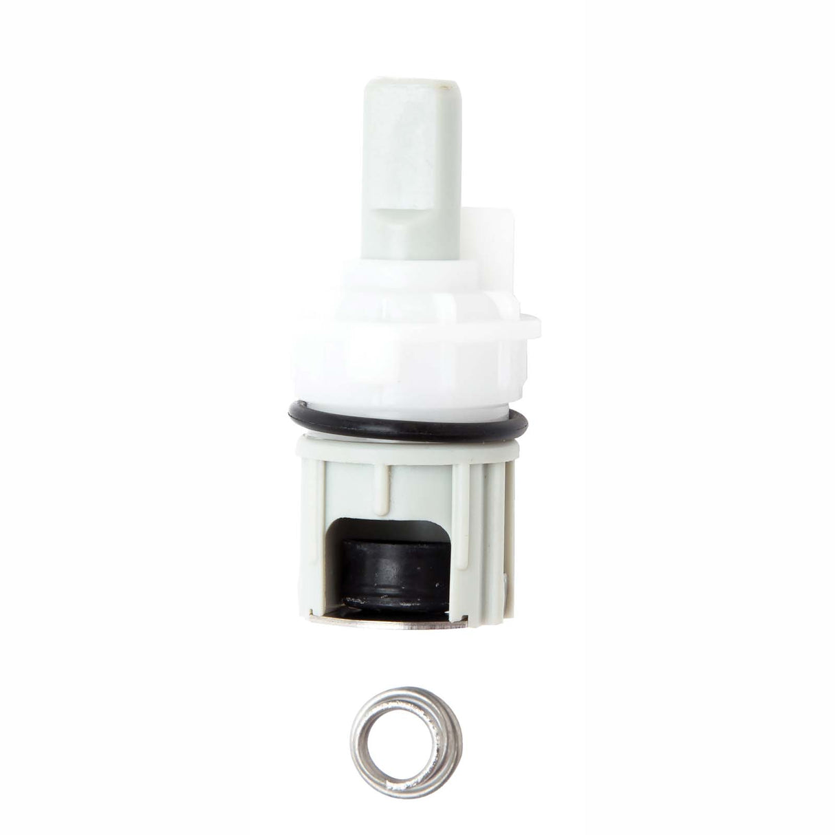 PlumbMaster Approved 8758P Plastic Right Hand Hot & Cold Stem with Bonnet, Seat & Spring For Heavy Duty Workforce Model 2500HDF Delta Lavatory Faucet