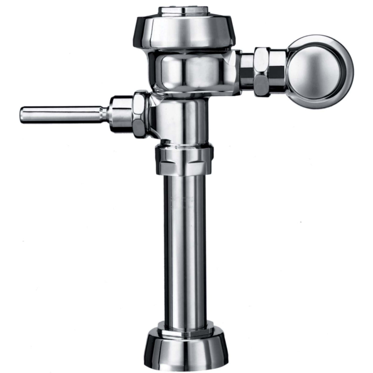 Semi-Red Brass Diaphragm Exposed Closet Flushometer, 3.5 GPF, 1-1/2"