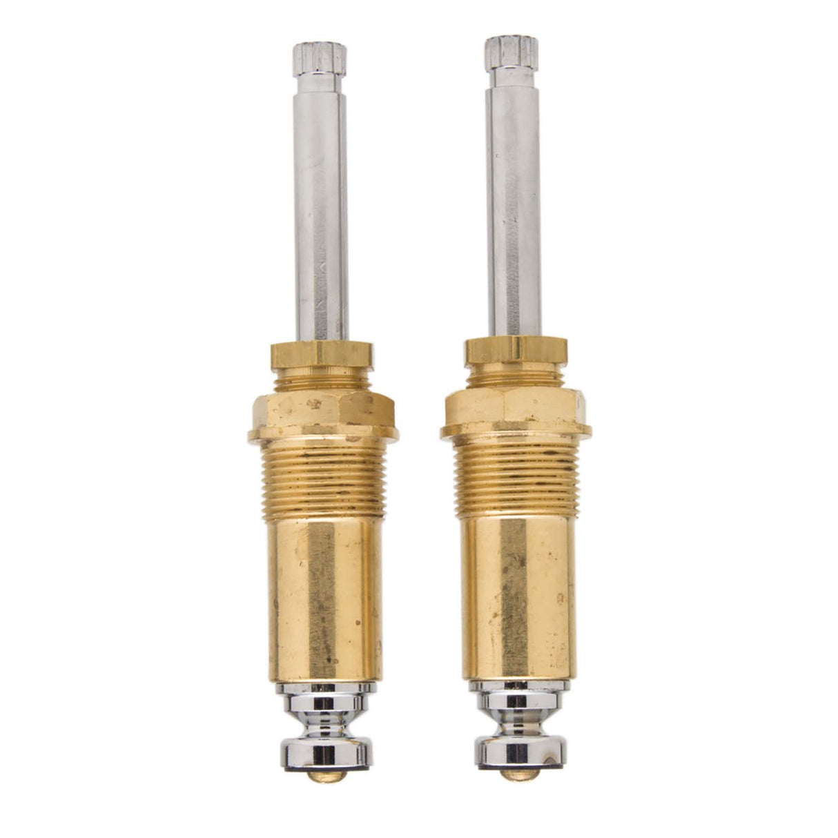 PlumbMaster Approved 10225 Right Hand Hot/Cold Stem with Bonnets for Crane Concealed Bath - Prewar, Rival and Criterion