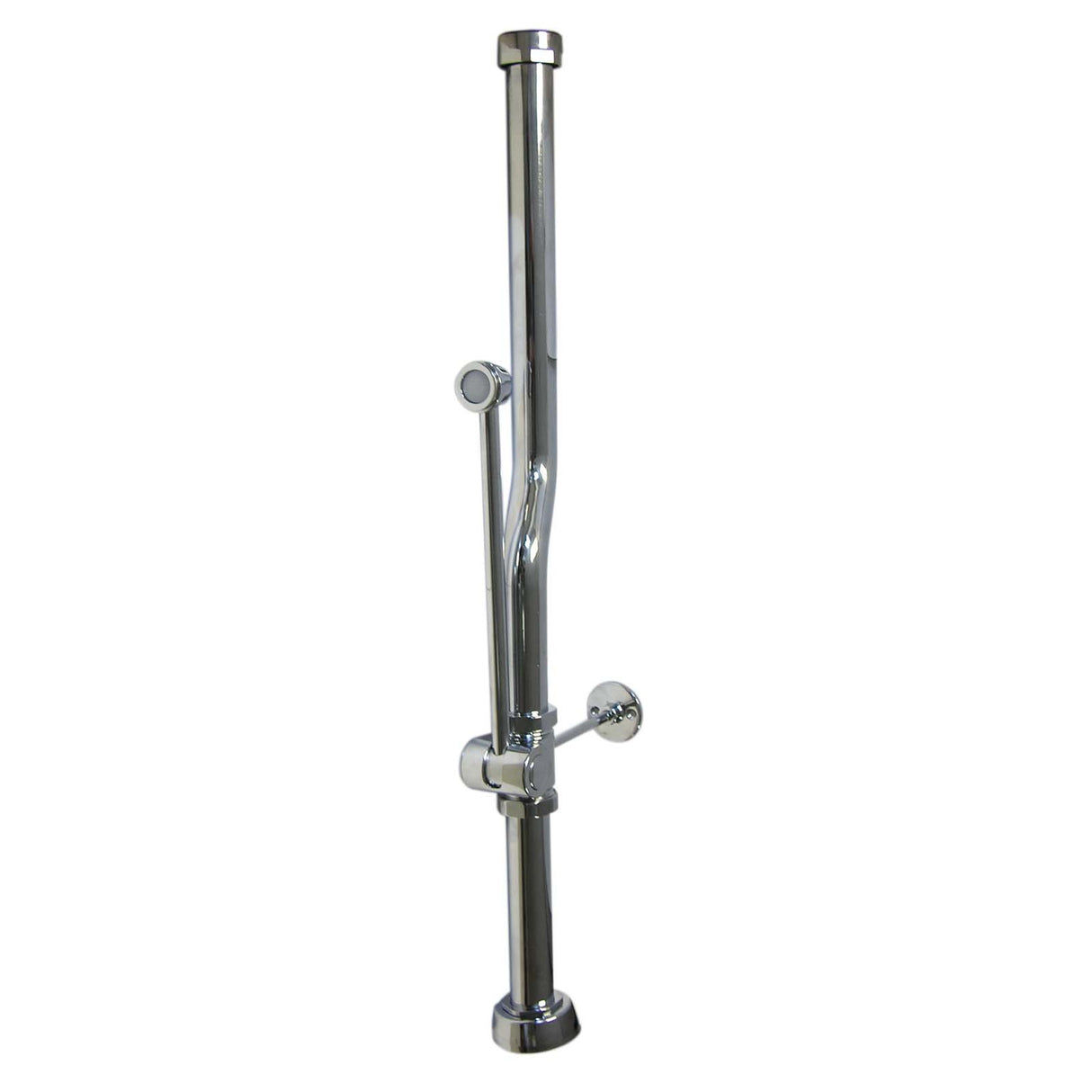 Sloan Slimline 3309051 Chrome Plated Diverter Assembly Only with 2" Offset Vacuum Breaker for Bedpan Washer, 1" IPS