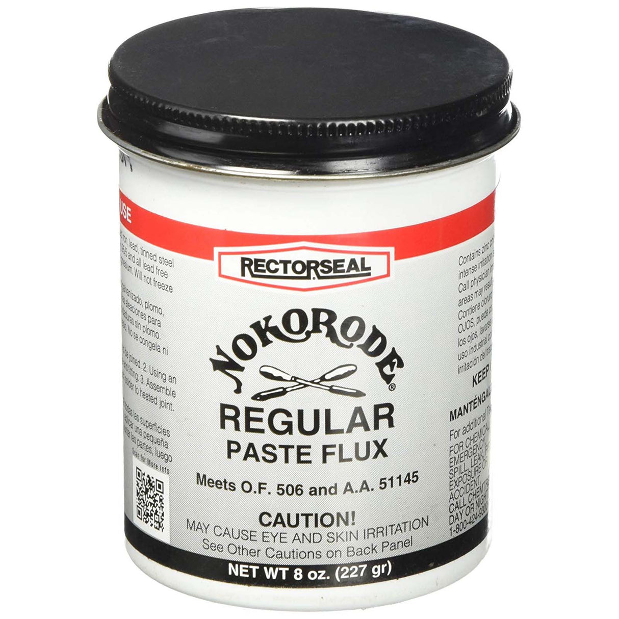 Rectorseal 14020 Soldering Paste Flux, 8 oz Container