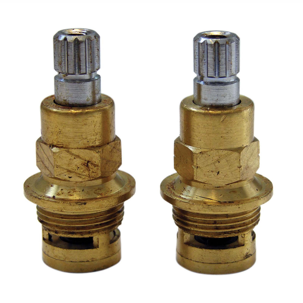 PlumbMaster Approved 11400NL No-Lead Right Hand Hot and Left Hand Cold Stem for H71 Washerless & 71 Compression Price Pfister Bar Faucet
