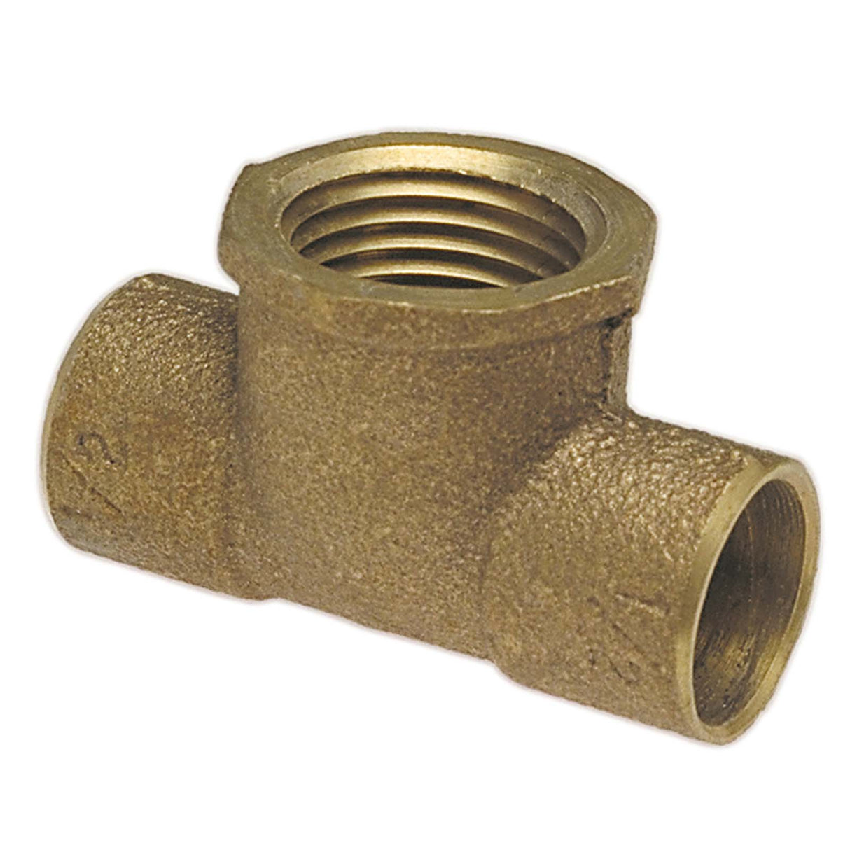 NIBCO BF14605L 3/4" C x C x FIP Cast Brass Tee