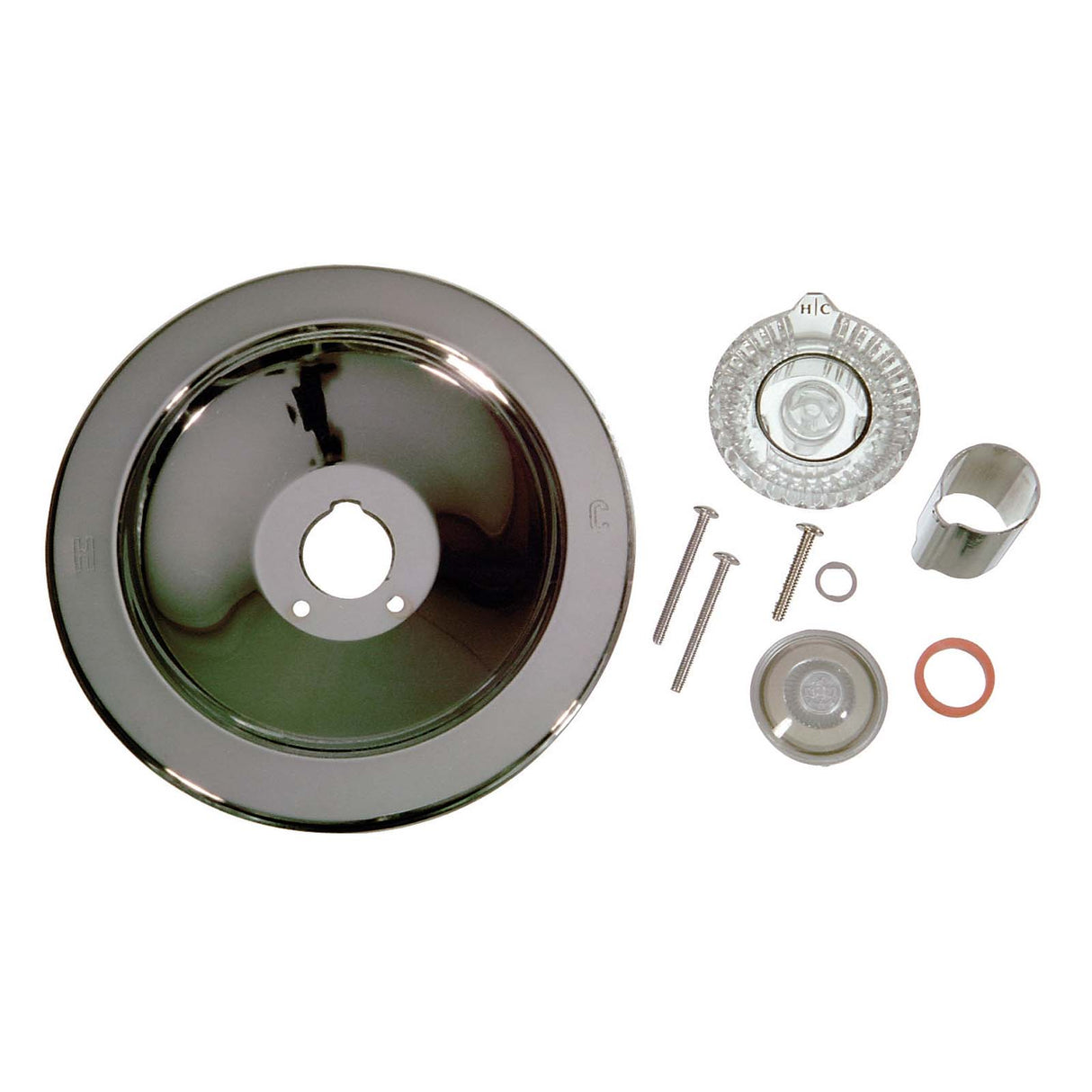 PlumbMaster Approved 28951 Chrome Remodling Trim Kit For Moen Legend Series 2200 and 2400 Tub/Shower Bath Fixture Less Diverter