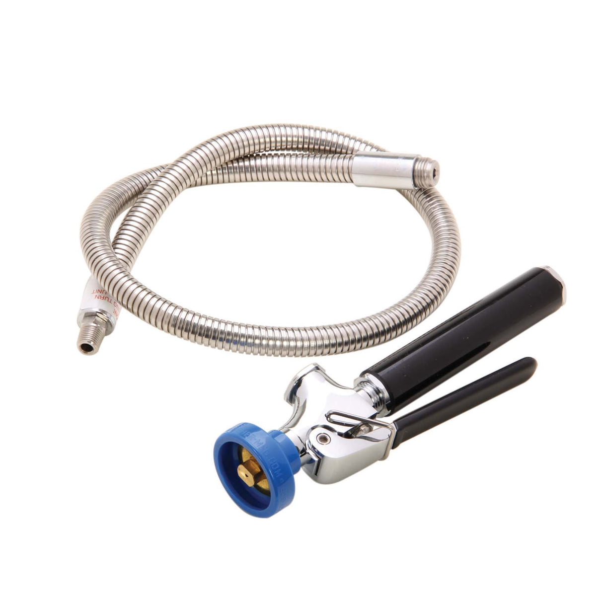 Fisher 2911 Hose Assembly with Ultra-Spray for 2928 Series Fisher Pre-Rinse Spray Valve, 1/4" MNPT, 1.15 gpm