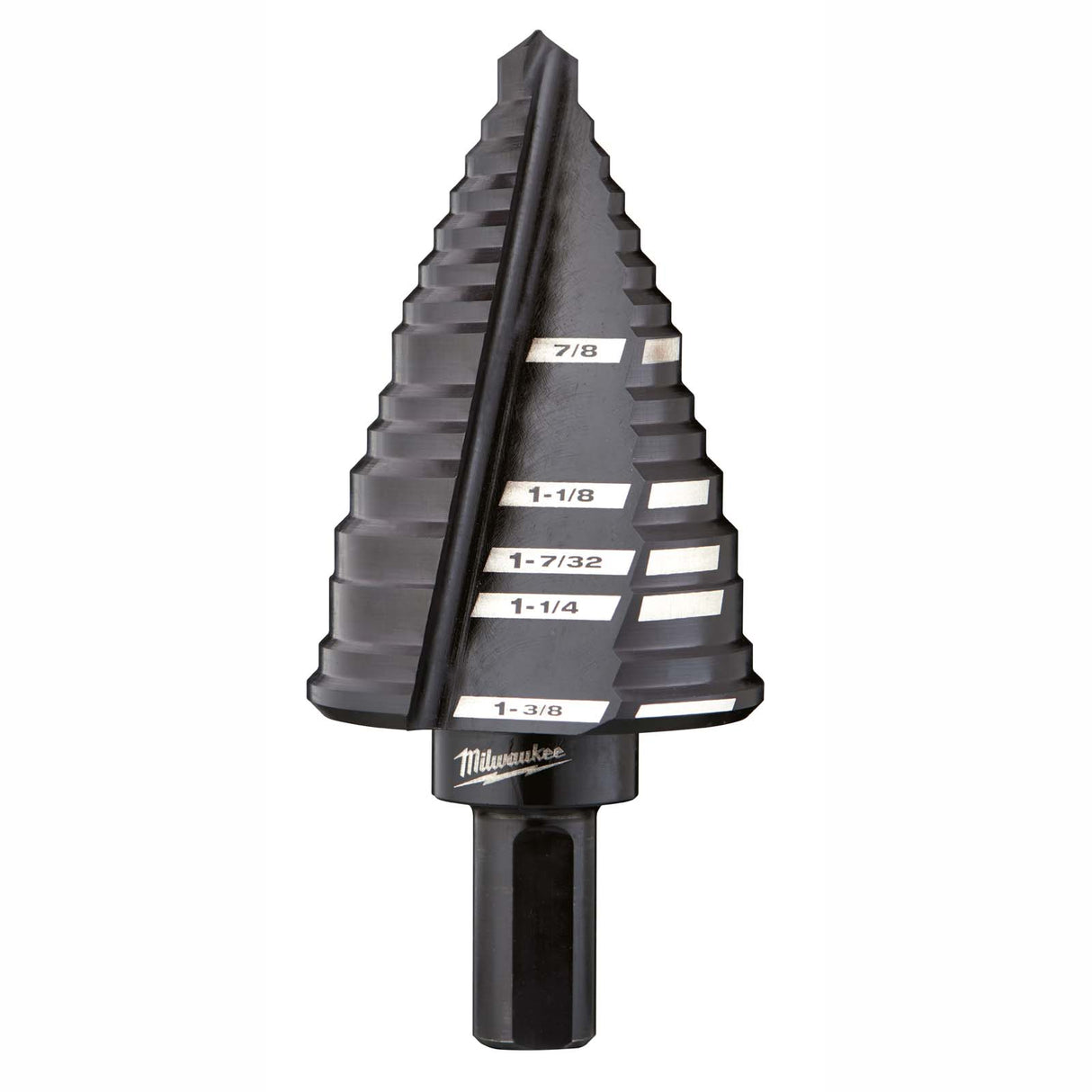 Milwaukee 48-89-9212 #12 Step Drill Bit, 7/8 - 1-3/8"