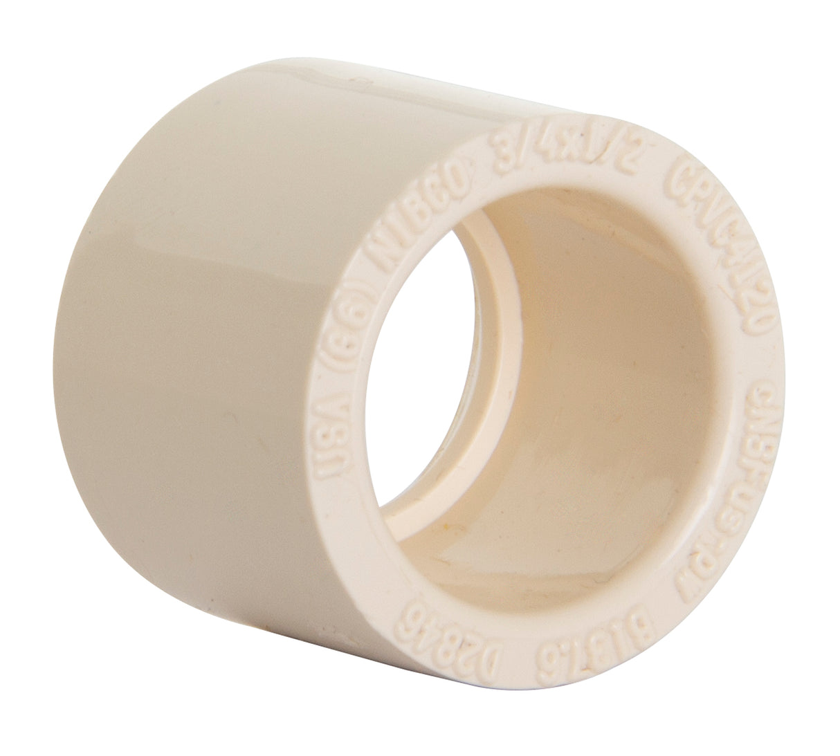 NIBCO M177700 3/4" Slip x 1/2" SPG CPVC Bushing