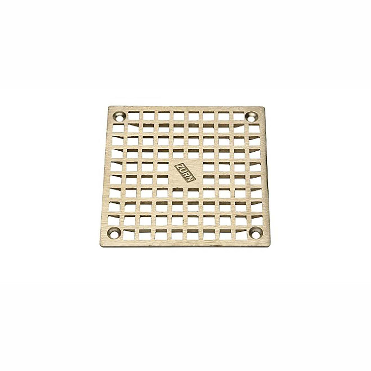 Zurn PN400-6S-GRID 6" Square Type S Polished Nickel Bronze Grate for Z400S Floor Drains