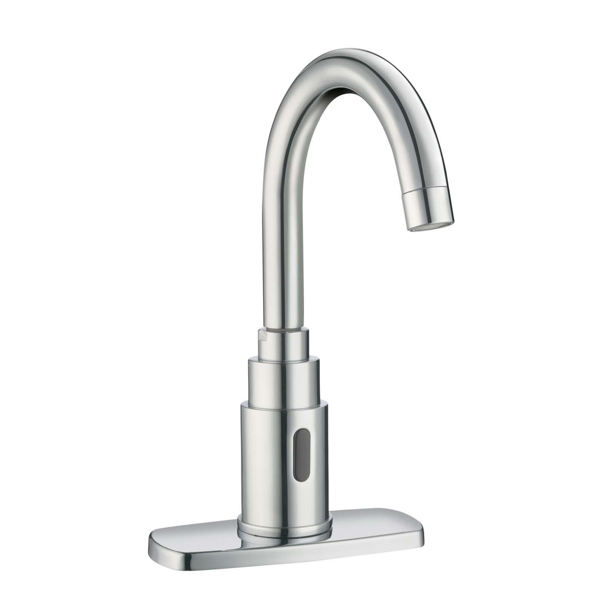 Sloan SF-2250-4 SF-Series Battery Powered, Deck Mounted, IR Faucet, 2.2 gpm, Single Hole, 4" Trim Plate, Chrome