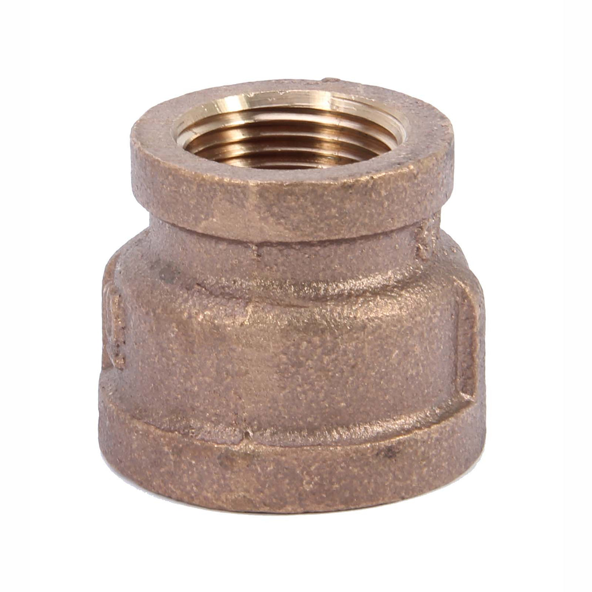 1" x 3/4" FIP Cast Brass Reducing Coupling