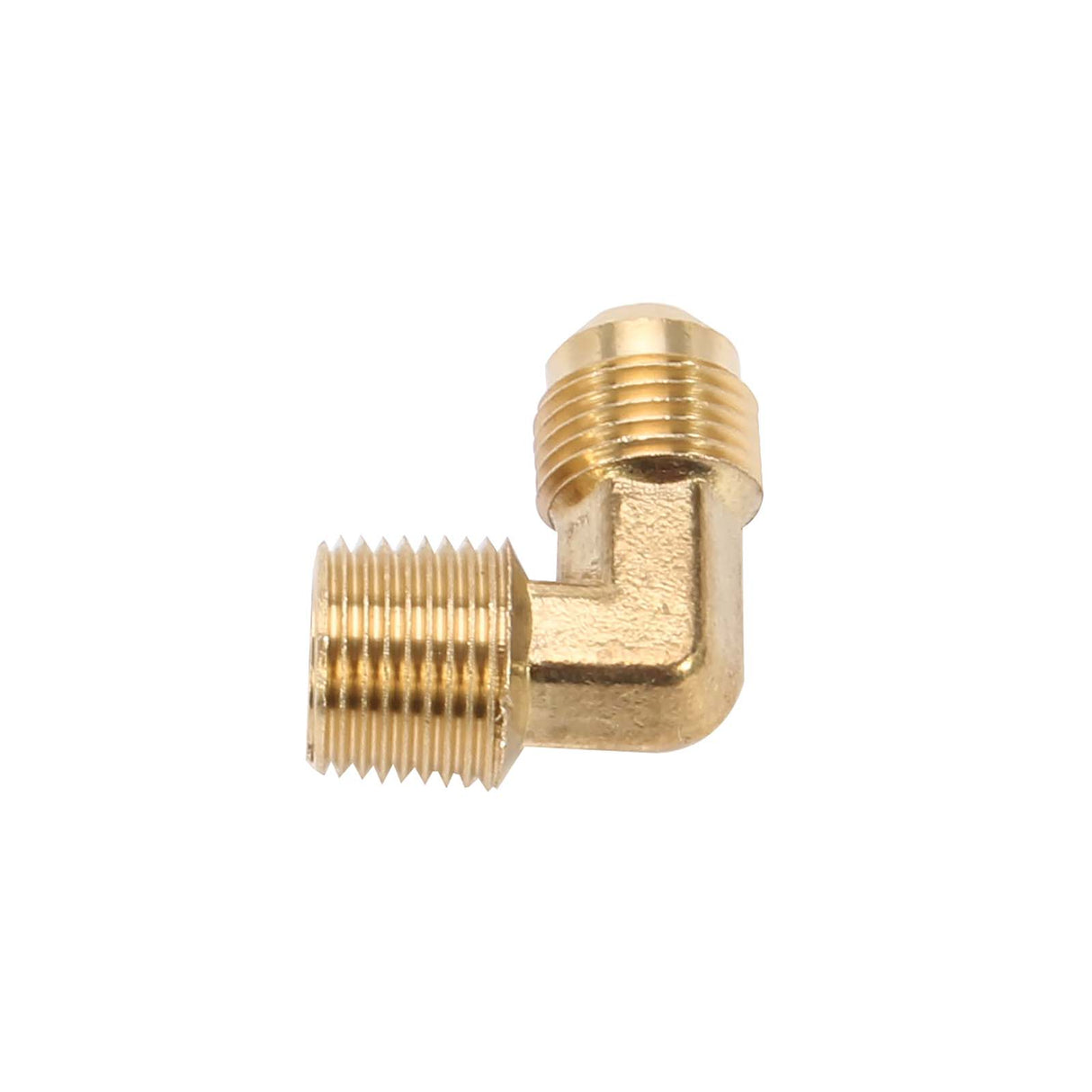 PlumbMaster Approved 83070 3/8" OD Flare x MIP 90 deg Brass Elbow
