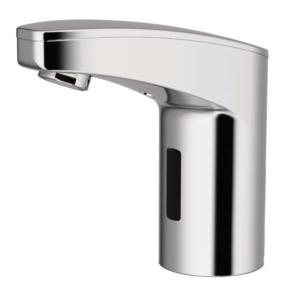 Sloan EAF-350 Optima Battery Powered, Deck Mounted, IR Faucet, 1.5 gpm, 4-3/64" Spout, Single Hole, Chrome