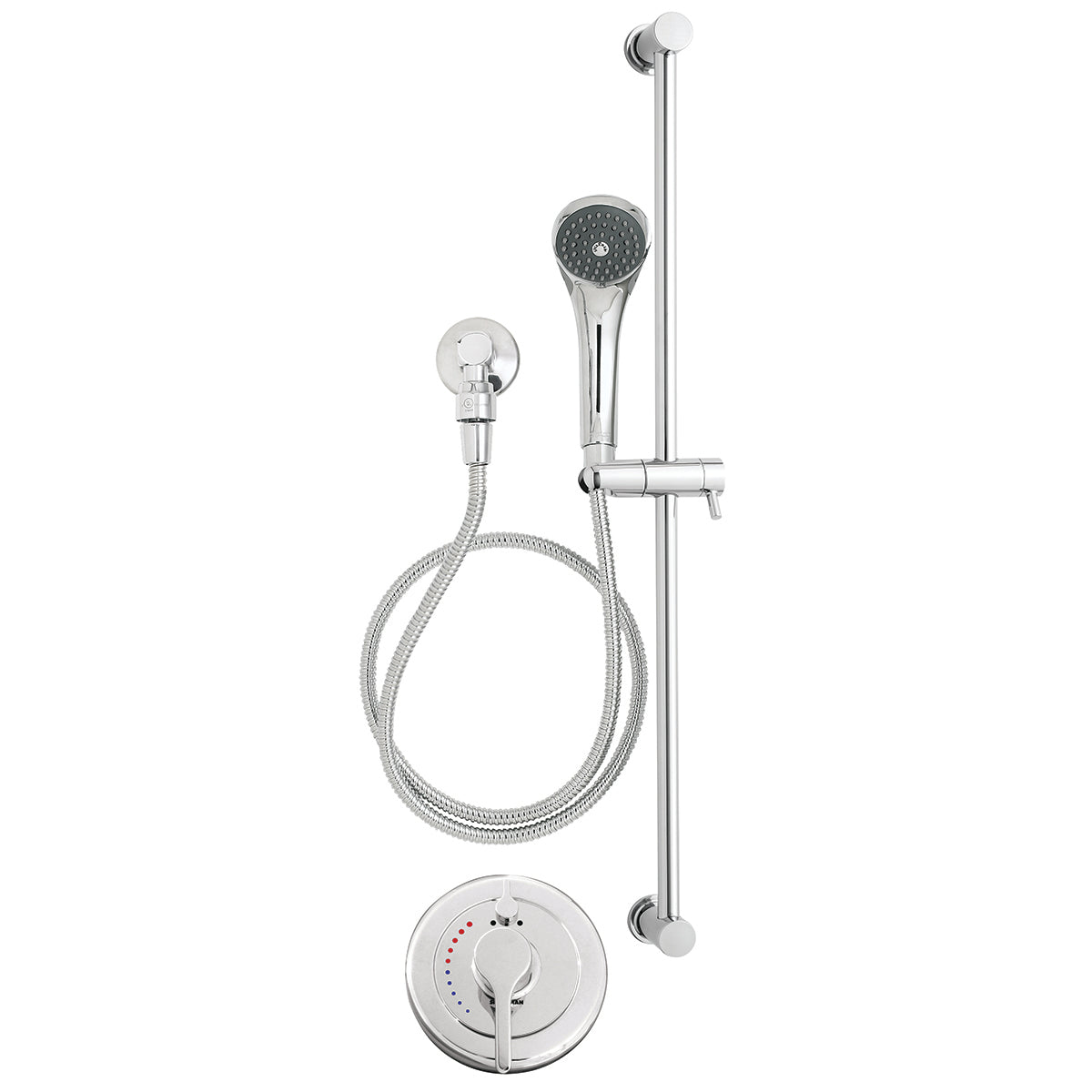 Speakman SLV-3440 Sentinel Mark II Diverter Trim and Shower Package (Valve not included) Polished Chrome Finish - 2.5 GPM