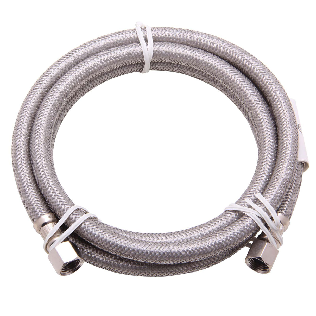 PlumbMaster Approved 59736 1/4" x 60" Compression Stainless Steel Ice Maker Hose