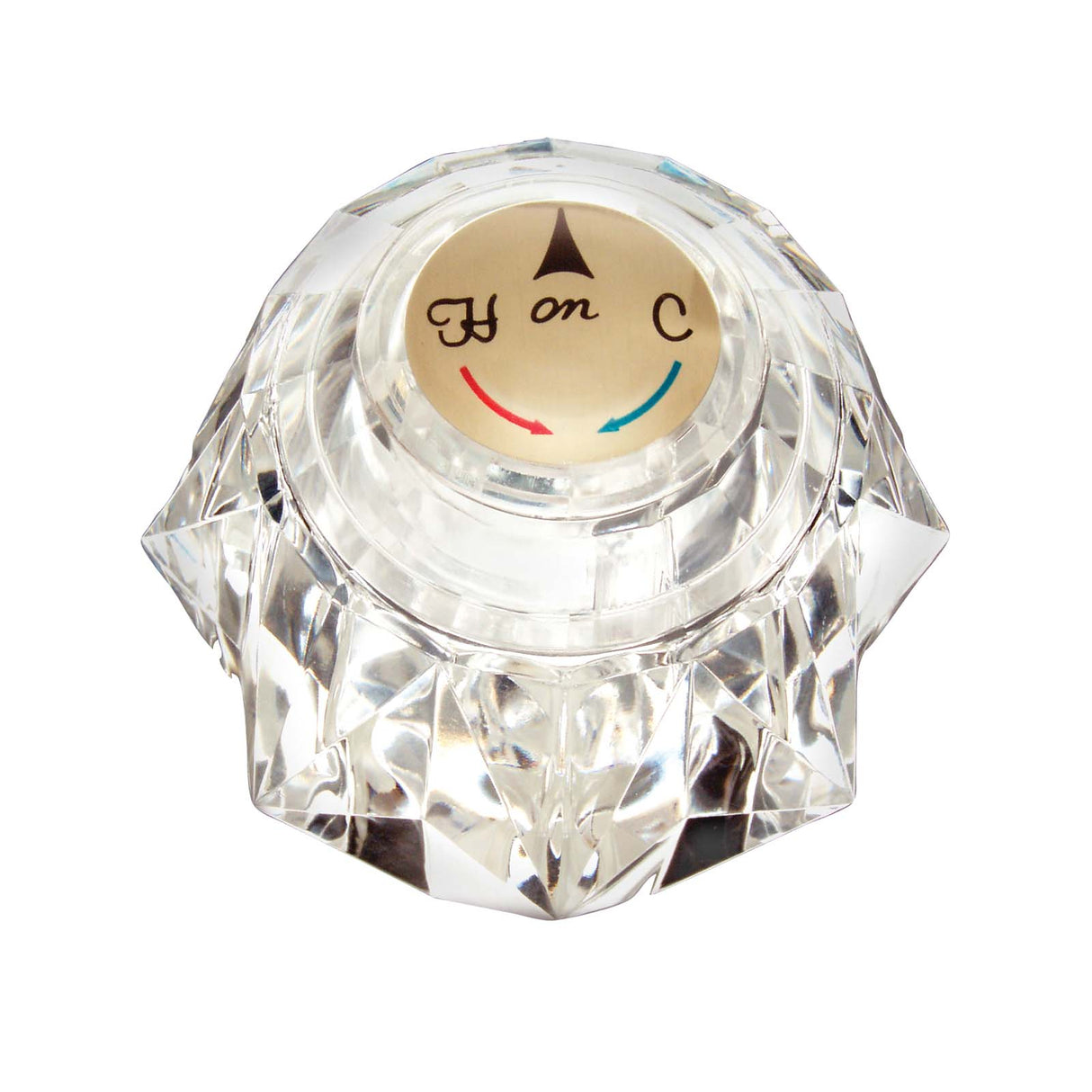PlumbMaster Approved 31218 RP2391 Old Style Acrylic Broach Single Handle Assembly, Clear