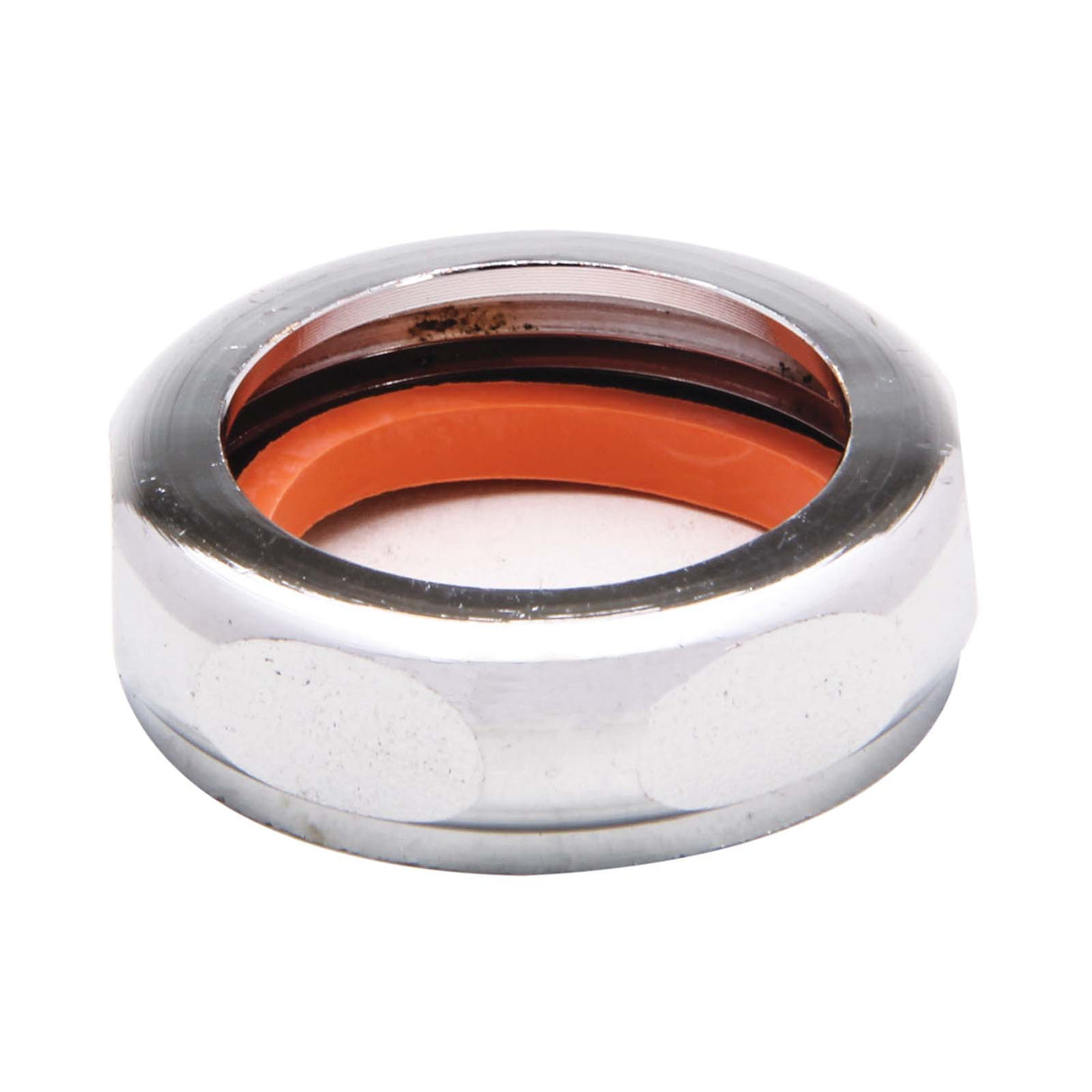 PlumbMaster Approved 97411 1-1/2" IPS x 1-1/4" O.D. Tube Chrome Cast Brass Slip-Joint Nut with Washer