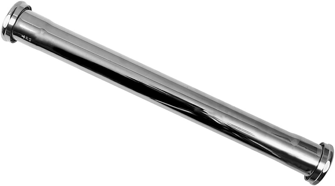 Dearborn 793BD-20BN-1 1-1/2" x 16" 20 Gauge Slip-Joint Extension Tube in Chrome