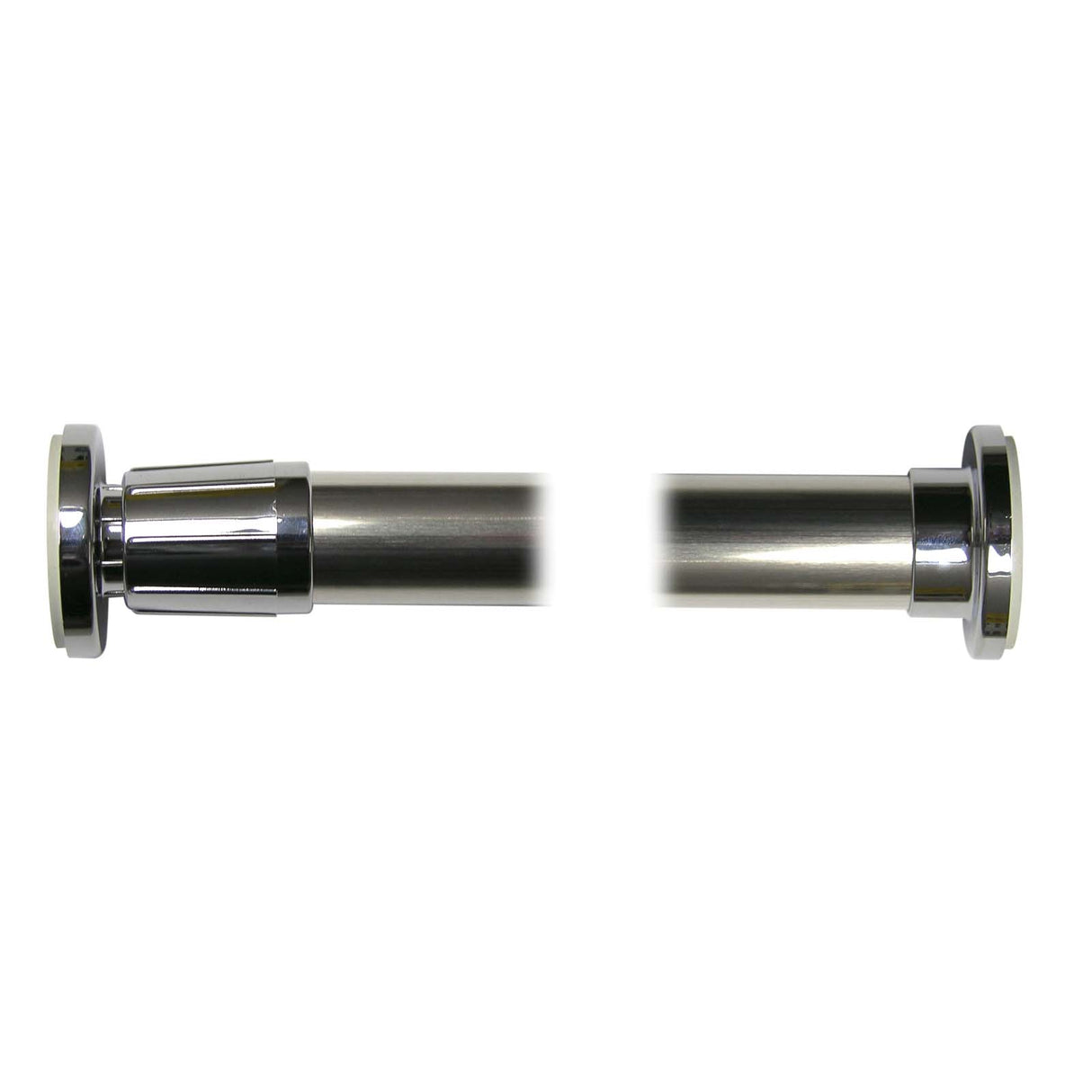 PlumbMaster Approved 52060 Stainless Steel Shower Rod with Adjustable Flange, 5 ft