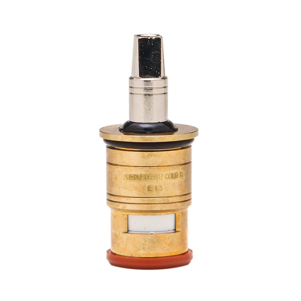 Zurn AquaSpec 59517005 Gold/Silver Lead Free Ceramic Left Hand Cold Quarter Turn Short Cartridge for Kitchen Sink Faucet