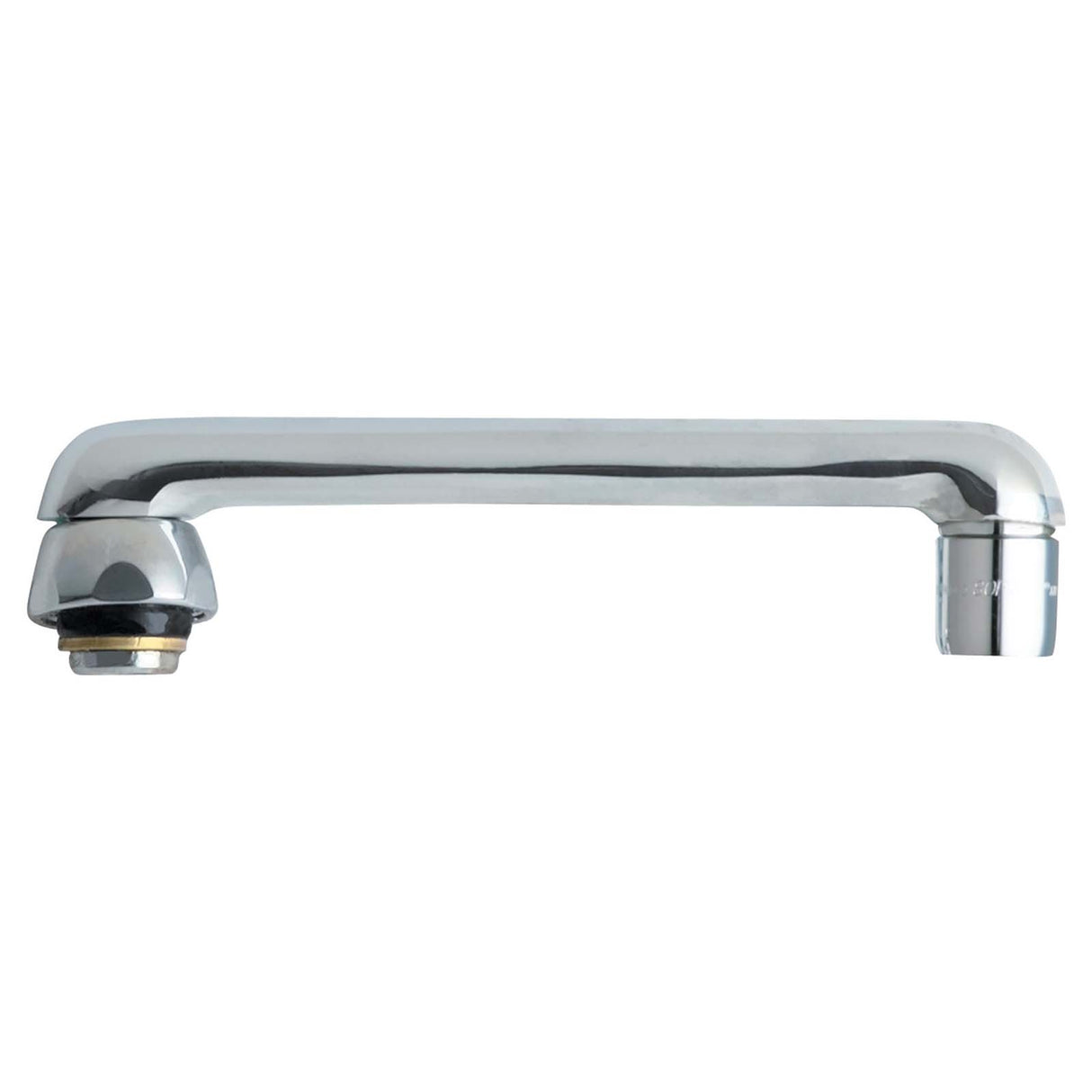 S6JKABCP Chicago Faucets S6JKCP S-Type 360 deg Swing Spout, 6" Reach, 1-3/8" H, Chrome Plated