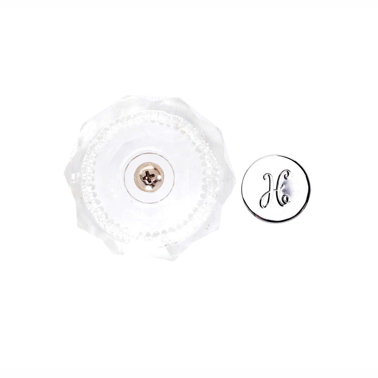 PlumbMaster Approved 97462 Hot Handle for Price Pfister Mobile Home Shower Valve, Clear Acrylic