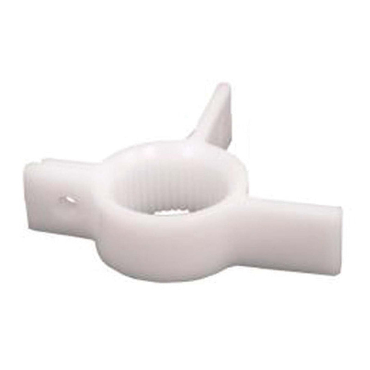 Oasis 031765-001 White Plastic Valve Stem Clamp/Wheel Arm for P8AM, PAM Series Oasis Water Cooler