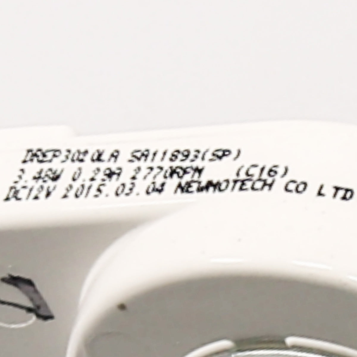 Samsung DA31-00020E Genuine OEM Motor BLDC Fan Sensor